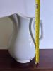 Ironstone China Pitcher and Wash Basin Set, English Victorian-Style - 6