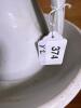 Ironstone China Pitcher and Wash Basin Set, English Victorian-Style - 9