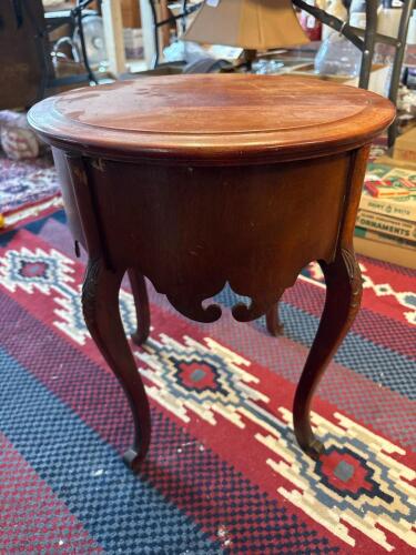 Round Occasional Table in the Louis XV Style