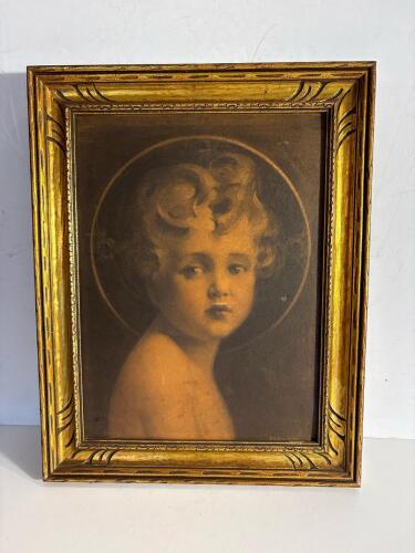 11x15 Art Print in Decorative Gilt Frame