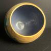 Studio Pottery Vase With Blue Slip Decoration - 2