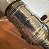 Vintage Chrome-Plated Metal Dome Shade Table Lamp - 4