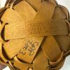 Two Longaberger Handwoven Hanging Baskets With Leather Handles - 4