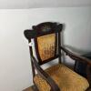 Ornate Victorian-Style Upholstered Rocking Chair - 11