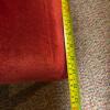 Victorian-Style Corner Chair with Red Upholstery - 10