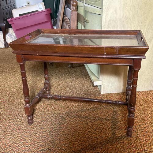 Traditional Wooden Butler's Tray Table
