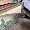 Rustic Framed Landscape Wall Art, 46"x24" - 7