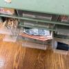 Metal Parts Storage Cabinet with Contents - 7