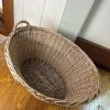 Five Assorted Woven Baskets and Two Palm Leaf Hats - 3