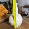 1939 New York World's Fair Trylon Perisphere Milk Glass Bottle - 4