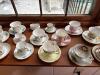 Assorted English Bone China Teacups and Saucers - 5