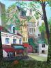 Oil Painting, The Famous "Au Cadet de Gascogne" - 4