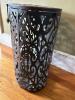 Metal Ornate Lidded Basket - 3