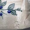 Salmon Falls Stoneware Lidded Crock - Blueberry Motif 2002 - 9