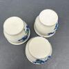 Trio of Salmon Falls Stoneware Miniature Blueberry Crocks - 2004 - 5