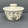 Salmon Falls Stoneware Pottery Crock With Lid - 4