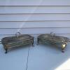 Assorted Silver-Plated Serving Pieces, Trays, and Chafing Dishes - 8