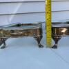 Assorted Silver-Plated Serving Pieces, Trays, and Chafing Dishes - 18