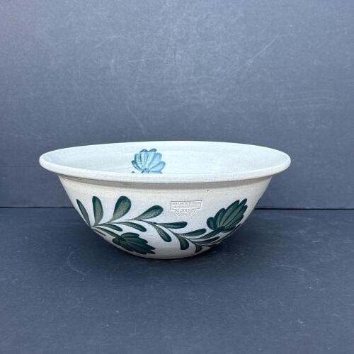 Salmon Falls Stoneware Floral Bowl 2013