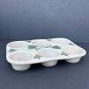 Salmon Falls Stoneware Floral Muffin Pan 2015