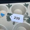 Salmon Falls Stoneware Floral Muffin Pan 2015 - 8