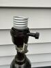 Scrolled Iron Table Lamp in Traditional Style - 2