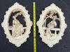 Pair of 1958 United Chicago Rococo-Style Plaster Wall Plaques - 2
