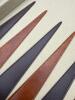 Folding Backgammon Set With Brown and Cream Game Pieces - 3