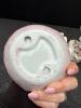 Decorative Heart Music Box and Pink Ceramic Bird Dish - 3