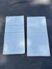 Pair of Brown and Tan Zigzag Pattern Bath Mats - 5