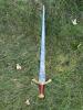 Lancelot du Lac Sword with Gold Tone Accents, Made in Spain