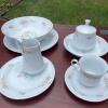 Crown Ming Jan Shiang Fine China Floral Dinnerware Set - 3
