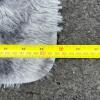 Gray and White Shag Area Rug - 3