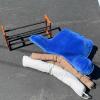 Pillow and Draft Stopper Assortment with Wooden Rack