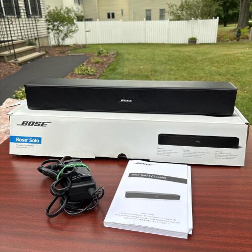 Bose Solo TV Speaker Soundbar