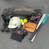 Softball Equipment Set With Bags, Bats, Gloves, Cleats, and Helmet