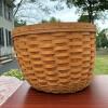 Longaberger Round Handwoven Basket - 3