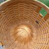 Longaberger Round Handwoven Basket - 4