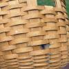 Longaberger Round Handwoven Basket - 6