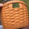 Longaberger Round Handwoven Basket - 7