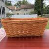 Longaberger Rectangular Handwoven Basket