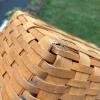 Longaberger Rectangular Handwoven Basket - 5