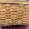 Longaberger Rectangular Handwoven Basket - 7