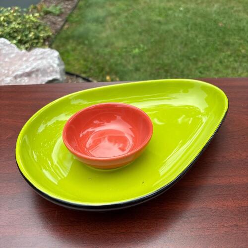 TrueZoo Avocado Chip & Dip Bowl