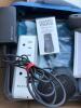 Box of Mixed Electronics, Security Stamps, and Accessories - 2
