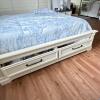 Laurel King Size Bed Frame, Night Table & Dresser- PICKUP IN TEWKSBURY, MA - 2