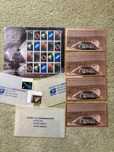 Space Exploration and Astronomy Stamps Collection