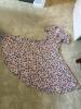Handmade Patriotic Star Print Short Sleeve Dress - 6