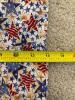 Handmade Patriotic Star Print Short Sleeve Dress - 8