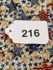 Handmade Patriotic Star Print Short Sleeve Dress - 10